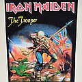 Iron Maiden - Patch - Iron Maiden - The Trooper 2011 backpatch