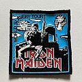 Iron Maiden - Patch - Iron Maiden - 2 Minutes To Midnight - World Slavery Tour rubber patch