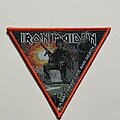 Iron Maiden - Patch - Iron Maiden - A Matter of Life and Death PTPP orange border patch