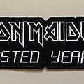 Iron Maiden - Patch - Iron Maiden - Wasted Years oversized patch