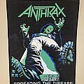 Anthrax - Patch - Anthrax - Spreading the Disease backpatch