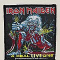 Iron Maiden - Patch - Iron Maiden - A Real Live One 1993 patch