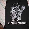 Rumble Militia - TShirt or Longsleeve - original RUMBLE MILITIA Fuck Off Commercial 1987 tour shirt