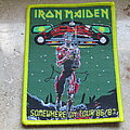 Iron Maiden - Patch - Somewhere on Tour bootleg patch