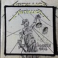 Metallica - Patch - Vintage Metallica - ...And Justice for All woven patch