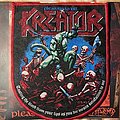 Kreator - Patch - Kreator - Pleasure to Kill woven shield patch