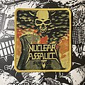 Nuclear Assault - Patch - Nuclear Assault - Survive woven patch (yellow border)