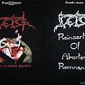 RETCH - TShirt or Longsleeve - RETCH - Reinsertion of Aborted Remnants