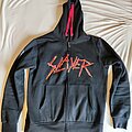Slayer - Hooded Top / Sweater - Slayer - The Final Campaign Battlefield Cut And Sew Zipper Hoddie