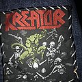 Kreator - Patch - Vintage KREATOR Pleasure to Kill rare original 1990 woven patch