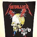 Metallica - Patch - Vintage Metallica Damage Inc BACKPATCH 1986 DEADSTOCK MINT