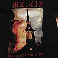 MZ.412 - TShirt or Longsleeve - mz.412 burning the temple of god TS