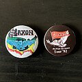 Saxon - Pin / Badge - Saxon The Eagle Has Landed Tour '82