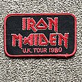 Iron Maiden - Patch - Iron Maiden UK Tour 1980