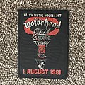 Motörhead - Patch - Motörhead Heavy Metal Holocaust Patch.