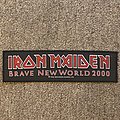 Iron Maiden - Patch - Iron Maiden Brave New World 2000