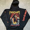 Manowar - Hooded Top / Sweater - Manowar 1996 Louder Than Hell Sweatshirt