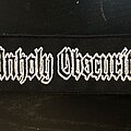 Unholy Obscurity - Patch - Unholy Obscurity Patch