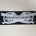 Kanonenfieber - Patch - Kanonenfieber woven logo