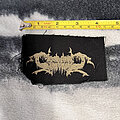 Ceremonial Bloodbath - Patch - Ceremonial Bloodbath Gold Logo Cloth Patch