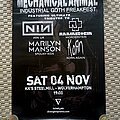 NIN UK - Other Collectable - NIN UK Mechanical Animal 2023 Industrial Goth Freak Fest Gig Poster