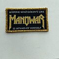 Manowar - Patch - Manowar Woven words of wisdom