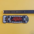 Anthrax - Patch - Anthrax Skateboard small (red)