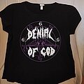 Denial Of God - TShirt or Longsleeve - Handmade Denial of God girlie tshirt