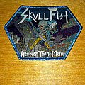 Skull Fist - Patch - Skull Fist  - Heavier Than Metal