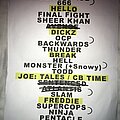 Gama Bomb - Other Collectable - Gama bomb setlist