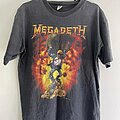 Megadeth - Oxidation of the Nations Tour Shirt 1990-91
