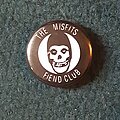 Misfits - Pin / Badge - The Misfits Feinds club button