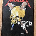 Metallica - Patch - Metallica Damage, Inc backpatch 1987