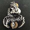 Obituary - Pin / Badge - Obituary poker rox pin 1991