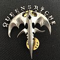 Queensryche - Pin / Badge - Queensryche  poker rox pin 1990