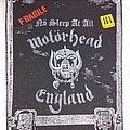 Motörhead - Patch - Motörhead backpatch no sleep at all