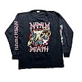 Napalm Death - TShirt or Longsleeve - Napalm Death 1991 Ram Skull In Gas Mask Longsleeve