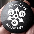 Motörhead - Pin / Badge - Motörhead 1982 Iron Fist Tour Button