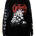 Obituary - TShirt or Longsleeve - Obituary 1991 Pile Of Skulls Longsleeve Shirt XL