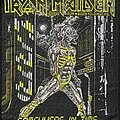Iron Maiden - Patch - Wanted Iron Maiden Somewhere In Time 1986 Patch