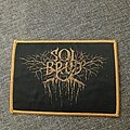Solbrud - Patch - Solbrud Logo (Gold Border)