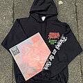 Morbid Angel - Hooded Top / Sweater - Morbid Angel - European sickness 1991 tour hoodie