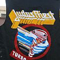 Judas Priest - Battle Jacket - Judas Priest Turbo hand painted leather vest