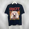 Riot - TShirt or Longsleeve - 1990’s Riot “Fire Down Under” CD Album Promo T-Shirt