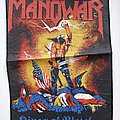 Manowar - Patch - Manowar Kings of Metal Vtg Backpatch