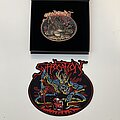 Suffocation - Patch - Suffocation - Oversized Embroidered Patch and Belt Buckle - Jesus Wept Edition