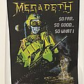 Megadeth - Patch - Megadeth So Far.  So Good.. So What ! Back Patch