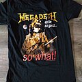 Megadeth - TShirt or Longsleeve - Megadeth So Far, So Good...So What! reprint