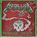 Metallica - Patch - Vintage Metallica Green Border Creeping Death Patch