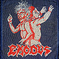 Exodus - Patch - Exodus - Bonded by Blood VTG woven patch (blue border)